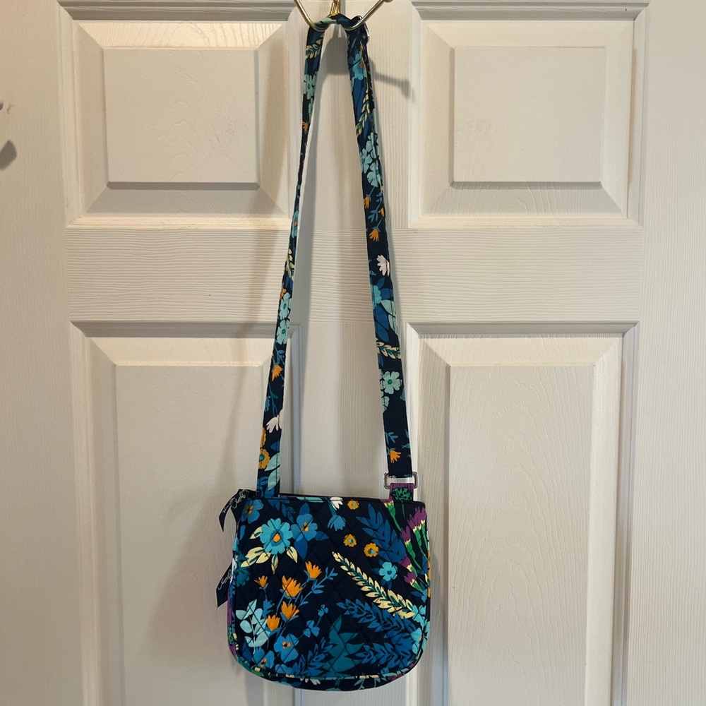 Vera Bradley Crossbody Hipster Midnight Blues - Picture 6 of 7